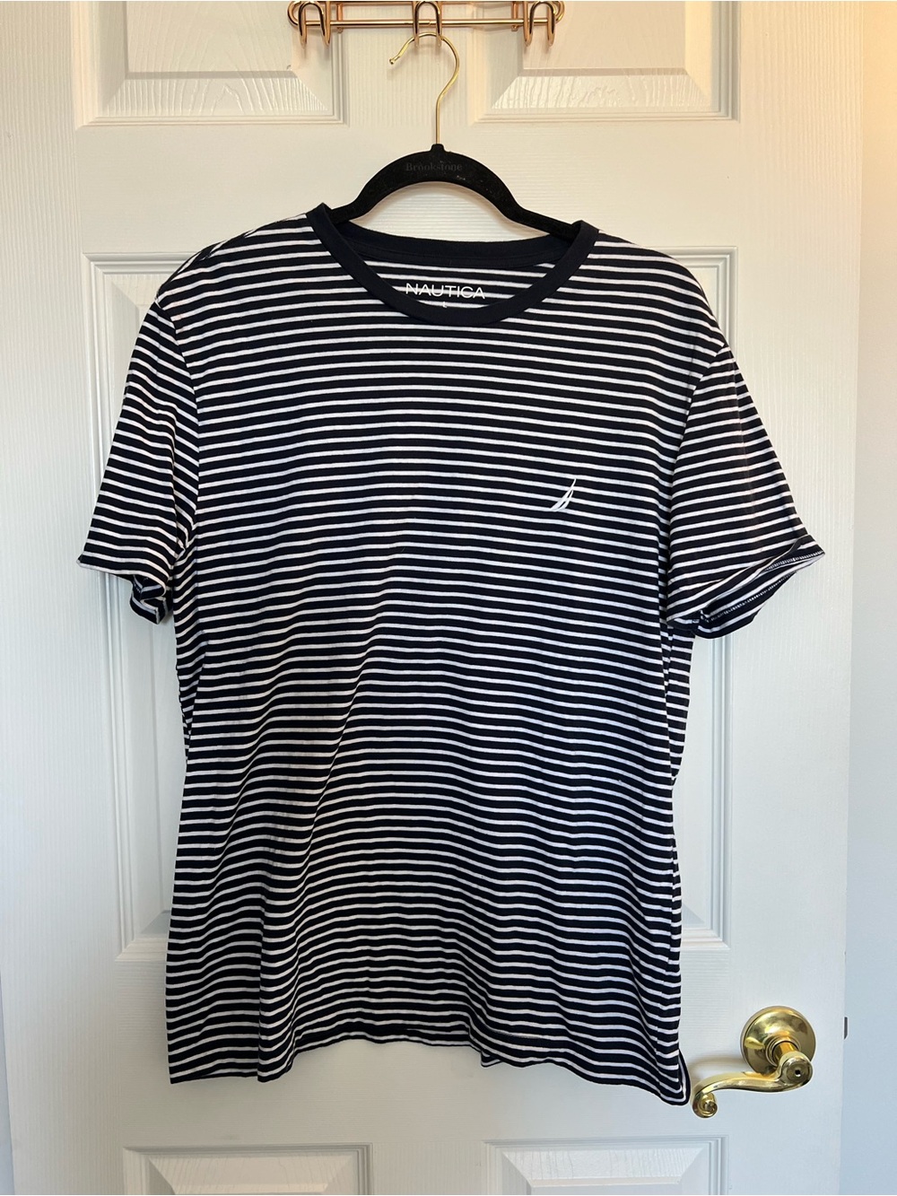 100% Cotton Stripe Nautica Tee